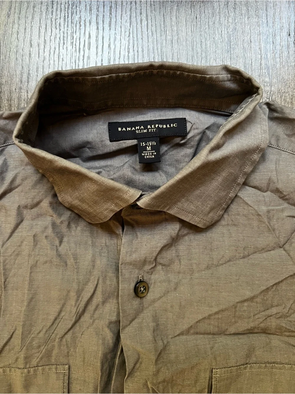 Button up slim fit
